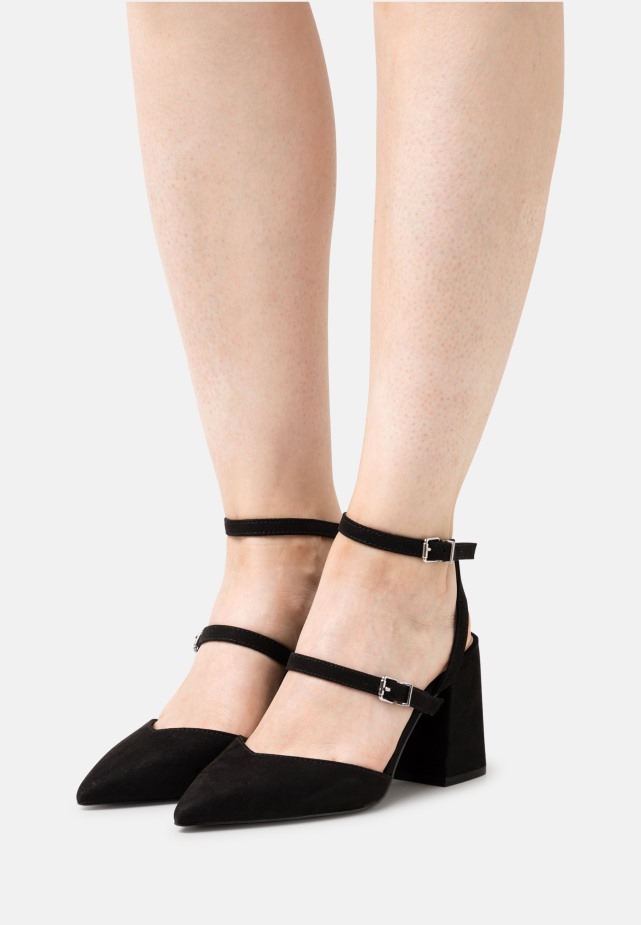 Gabor Zwarte Pumps Met Klassieke Hak