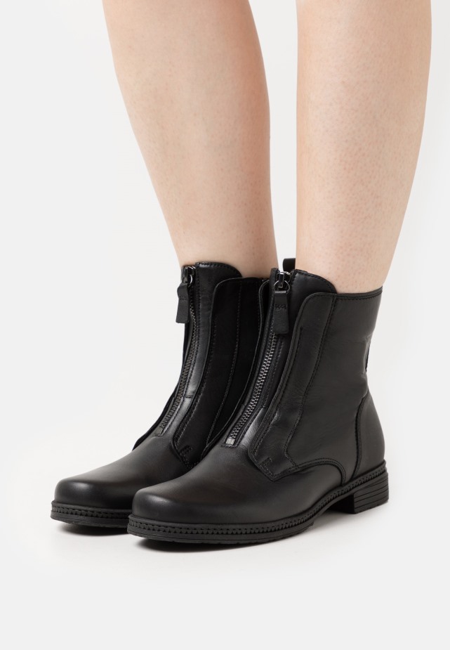 Groene Leger Gabor Plateau Enkellaarzen