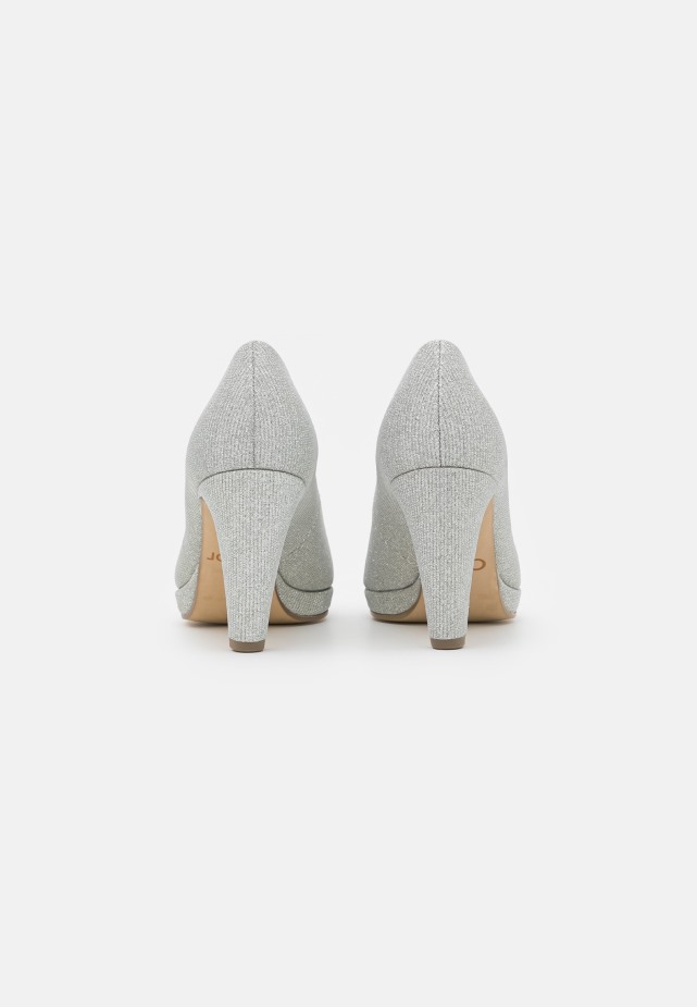 Hoge Hakken Zilver Gabor