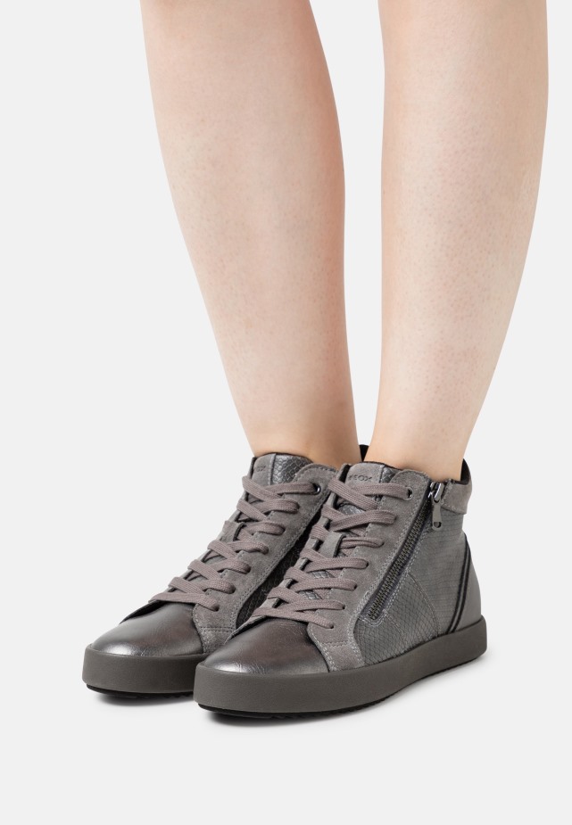 Hoge Sneakers Donkerbruin Gabor