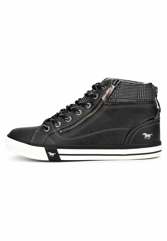 Hoge Sneakers Donkerbruin Gabor