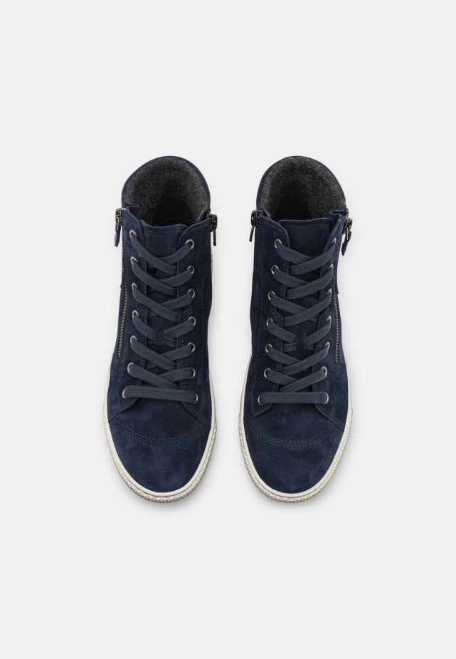 Hoge Sneakers Gabor Blauw