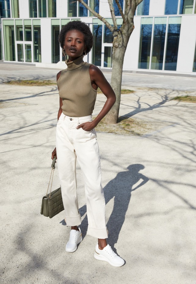 Hoge Sneakers Latte Gabor