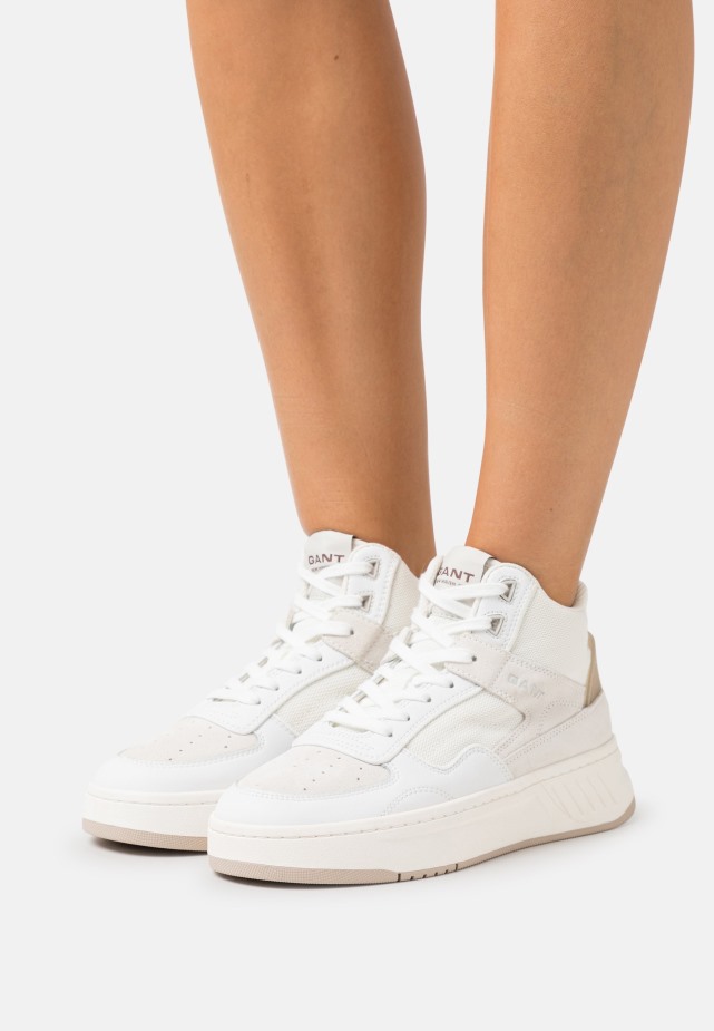 Hoge Sneakers Van Gabor Latte