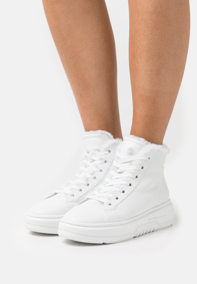 Hoge Sneakers Van Gabor Latte