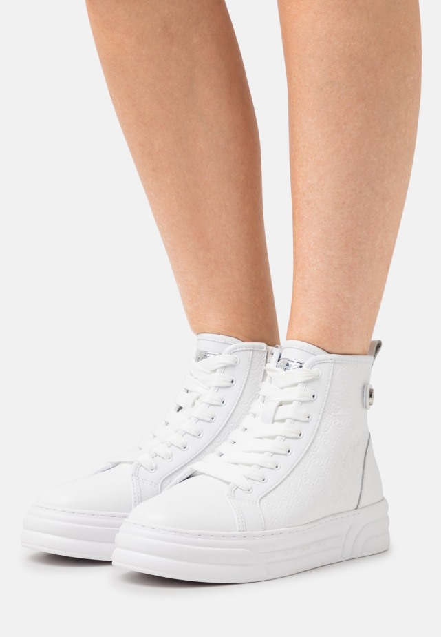 Hoge Sneakers Van Gabor Latte