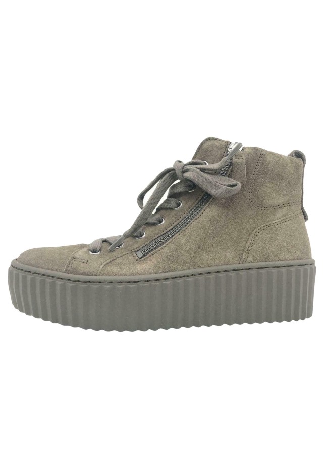 Hoge Sneakers Van Gabor Latte