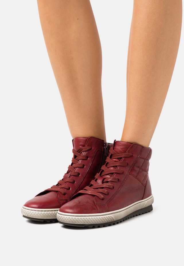 Hoge Sneakers Van Gabor Rot
