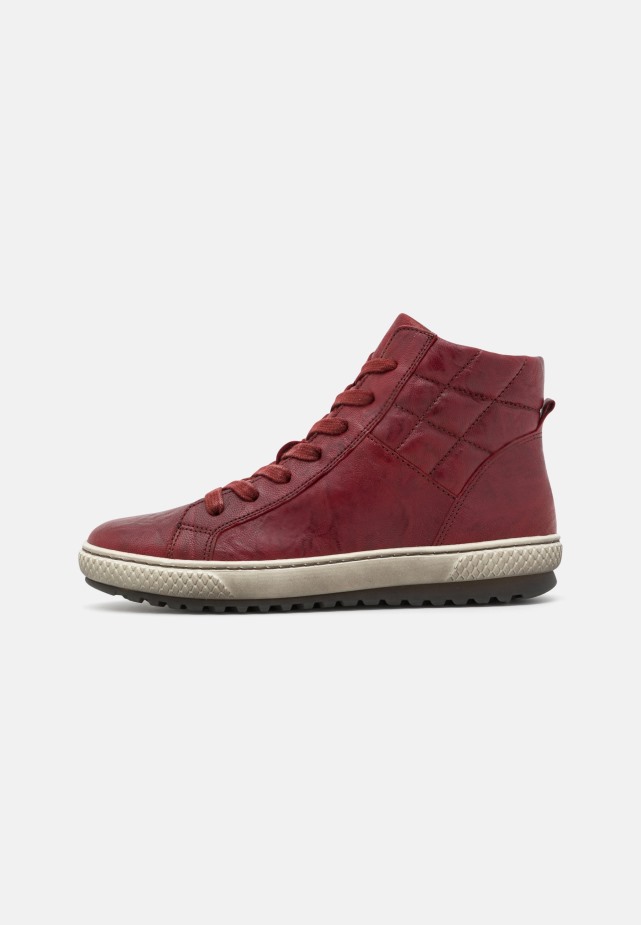 Hoge Sneakers Van Gabor Rot