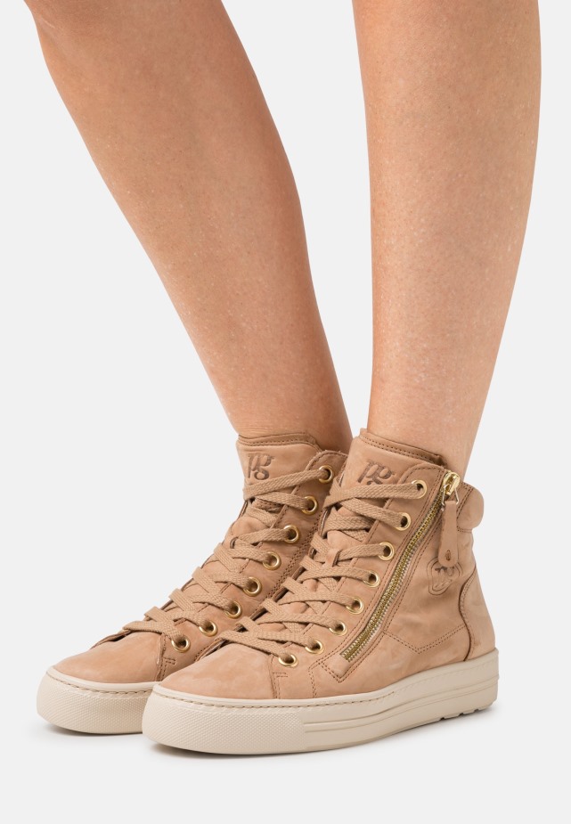 Hoge Sneakers Van Gabor Rot