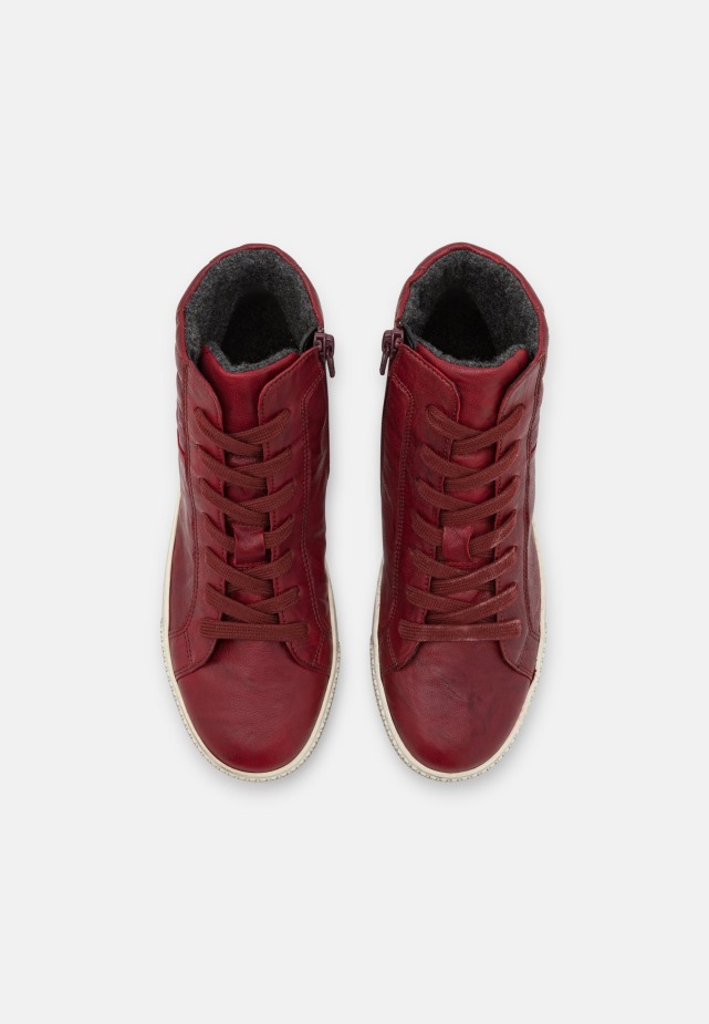 Hoge Sneakers Van Gabor Rot