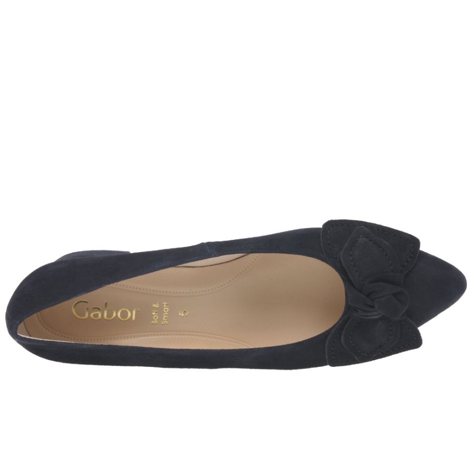 Hooty Dames Pumps Atlantic Suède Gabor