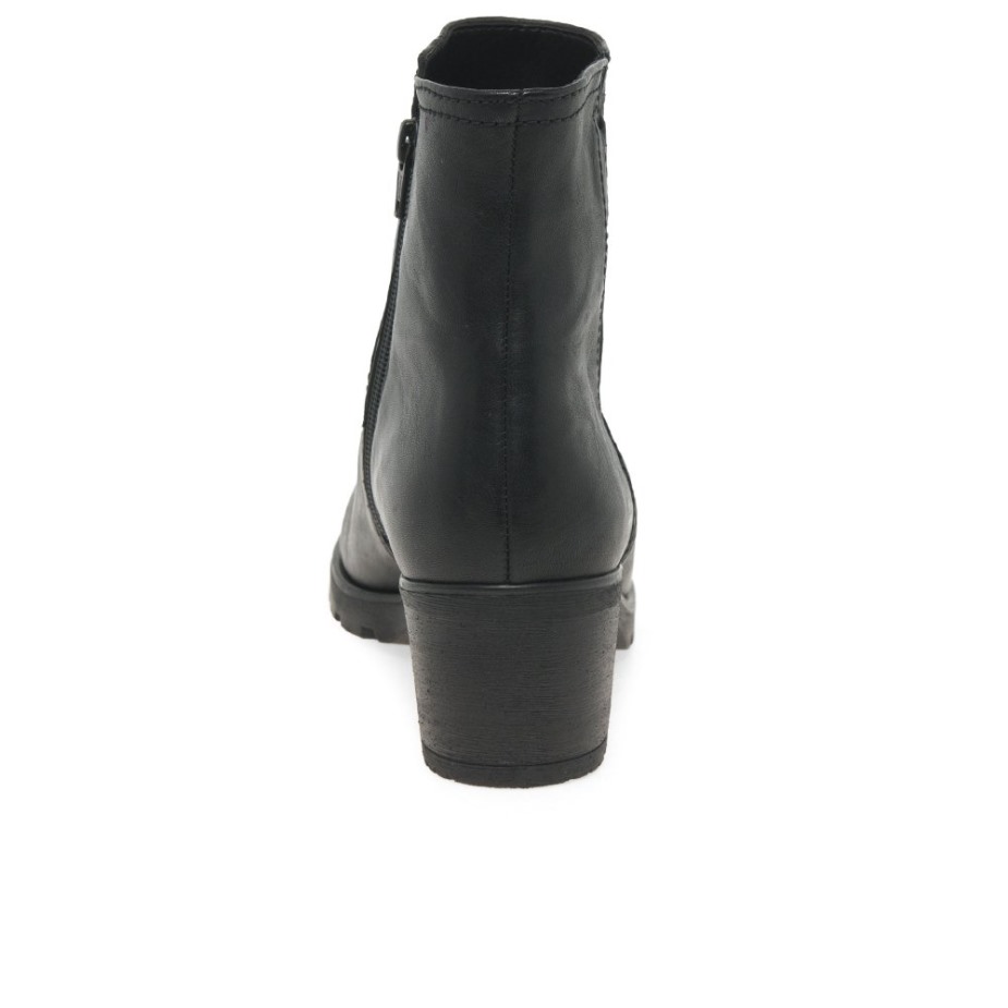 Invitation Dames Enkellaarzen Zwart Gabor