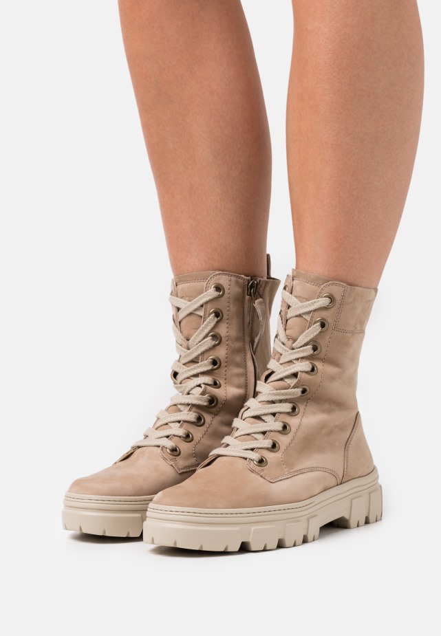 Kiesel Gabor Enkellaarsjes Met Veters