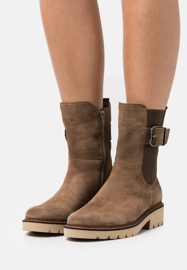 Kiesel Gabor Enkellaarsjes Met Veters