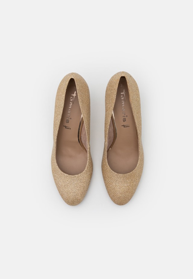 Klassieke Hakken Licht Goud Gabor