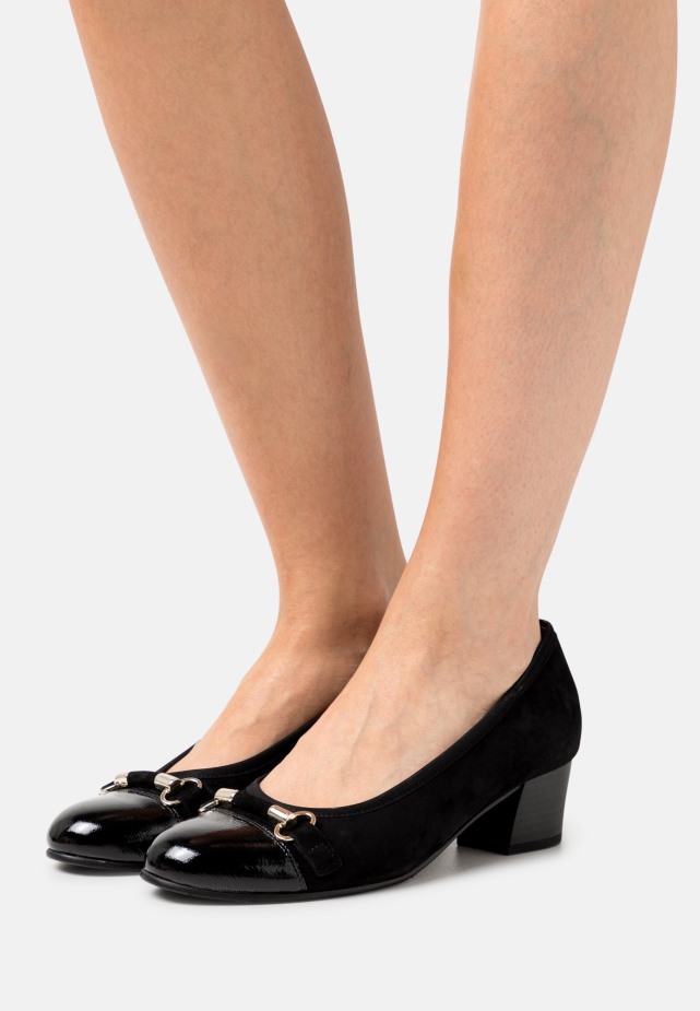 Klassieke Hakken Zwarte Gabor Pumps