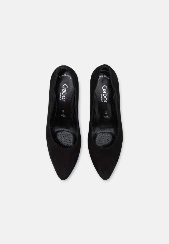 Klassieke Hakken Zwarte Gabor Pumps
