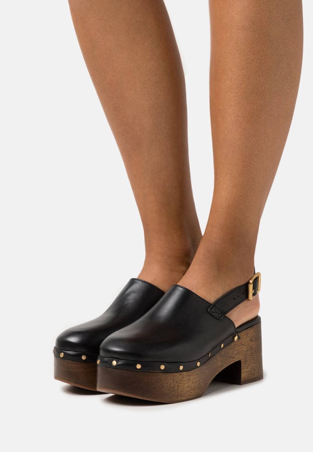 Klompen Donkerroze/nude Gabor