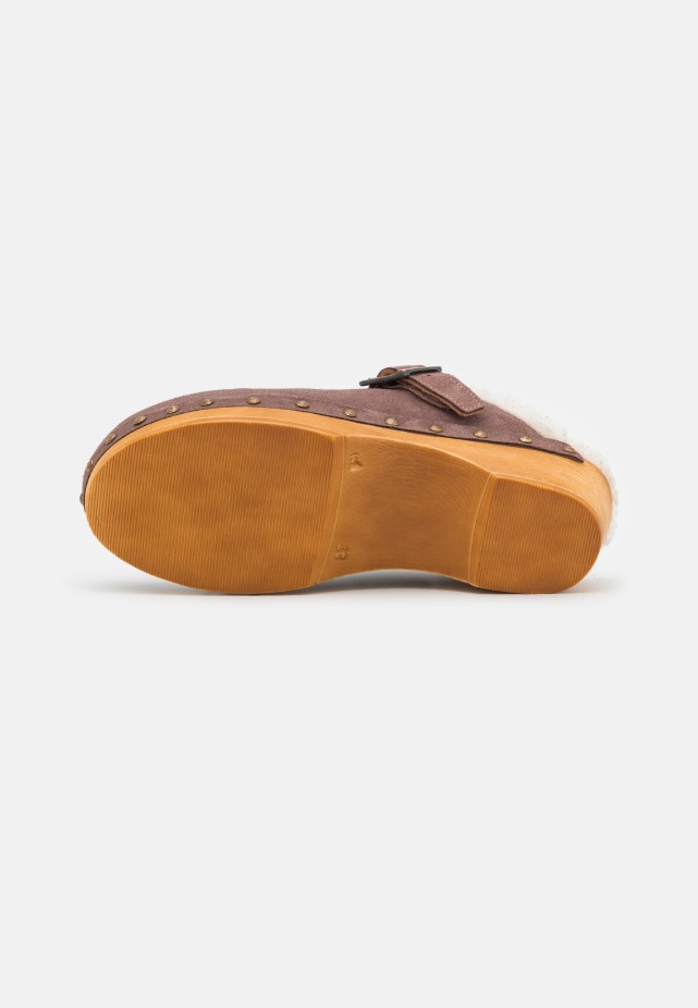 Klompen Donkerroze/nude Gabor