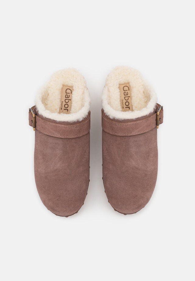 Klompen Donkerroze/nude Gabor