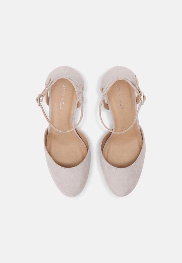 Lichtgrijze Plateauzolen Van Gabor