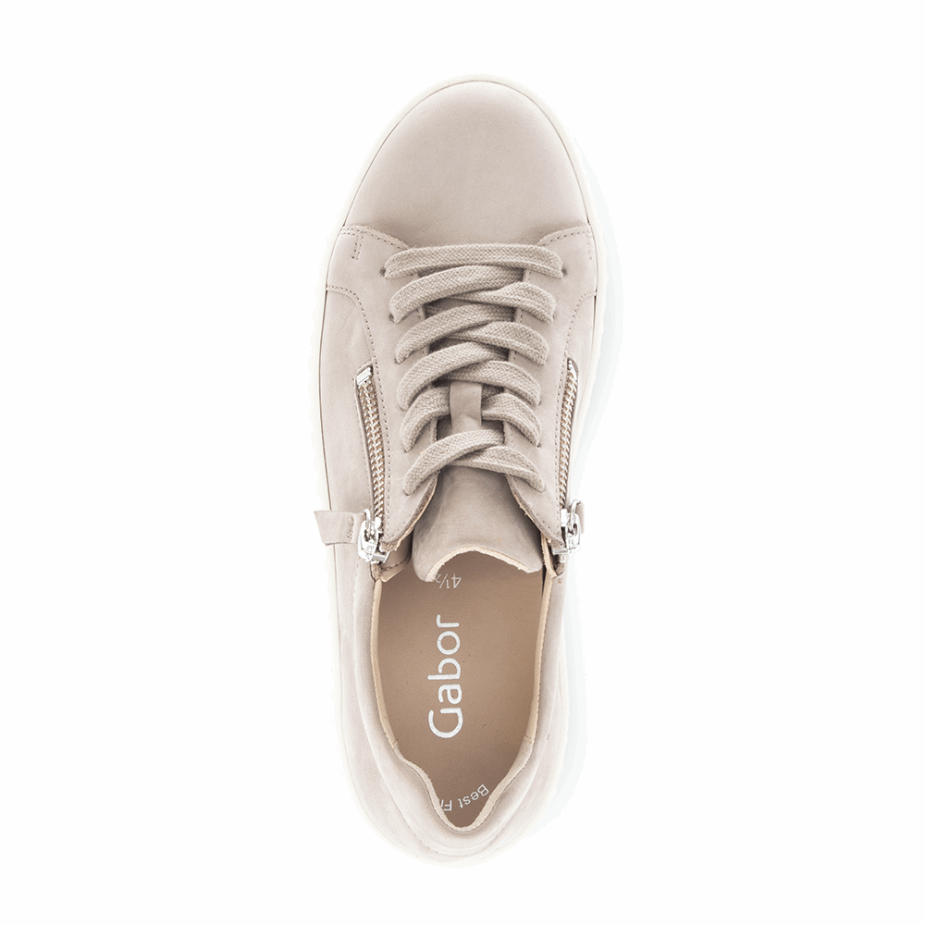 Linnen Platform Sneaker Gabor