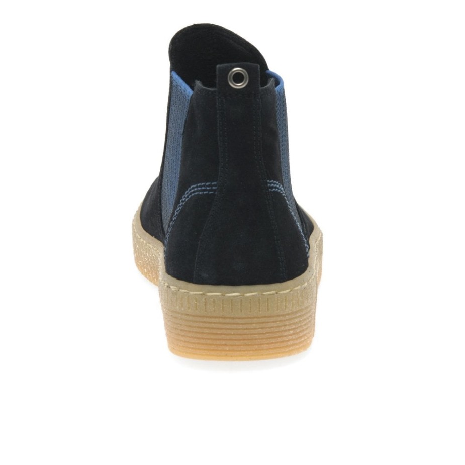 Lourdes Dames Chelsea Boots Pacific Suède Gabor