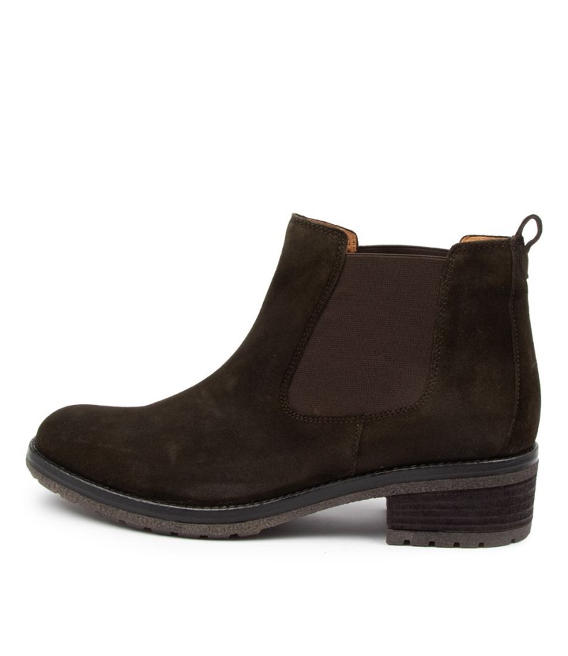 Matilda Groene Suède Gabor