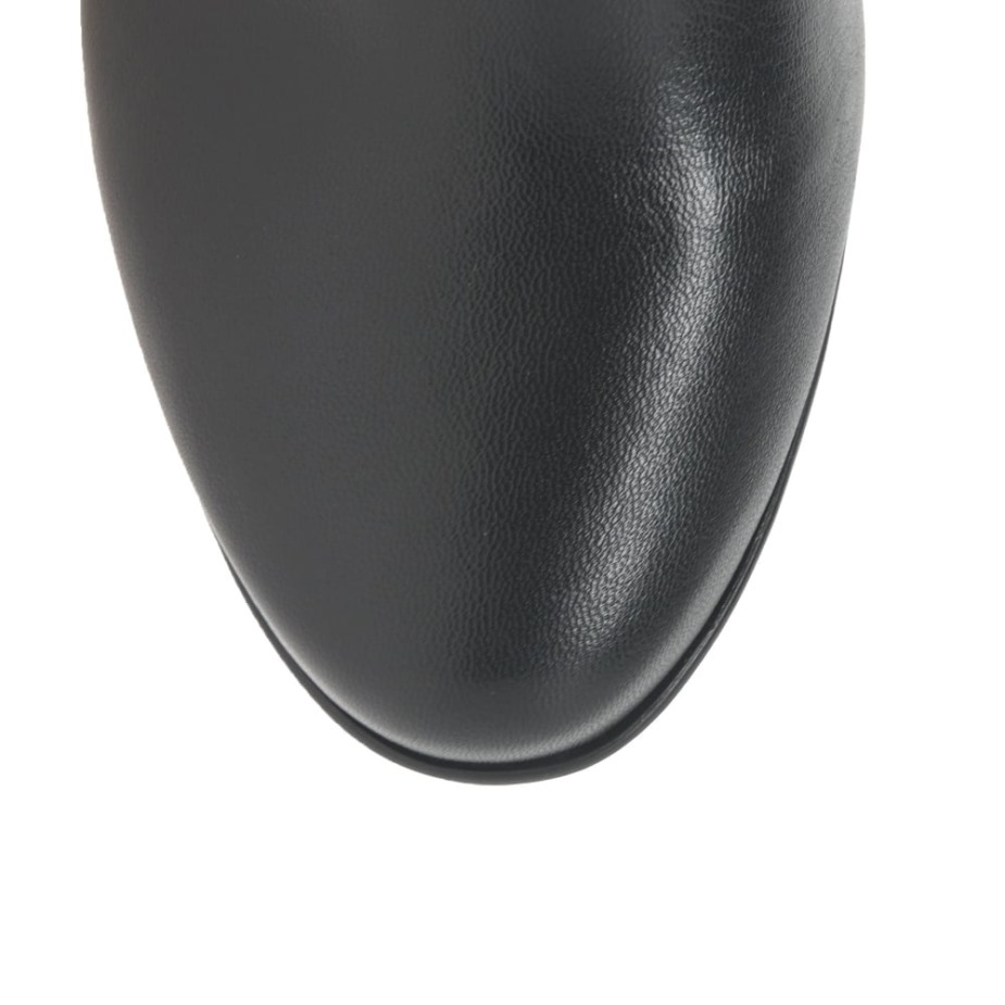 National Dames Enkellaarzen Zwart Gabor