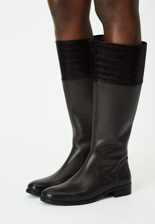 Naturel Gabor Enkellaarzen Met Plateauzool