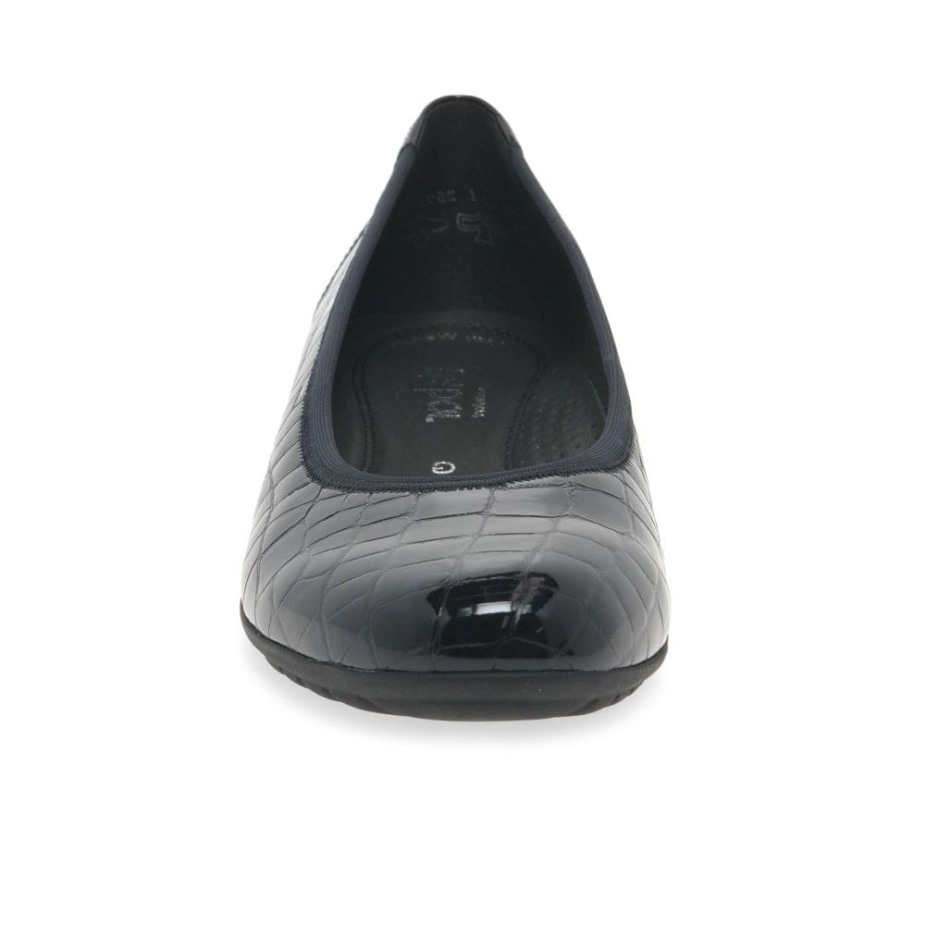 Ocean Croc Patent Gabor Splash Casual Ballerina\s Voor Dames