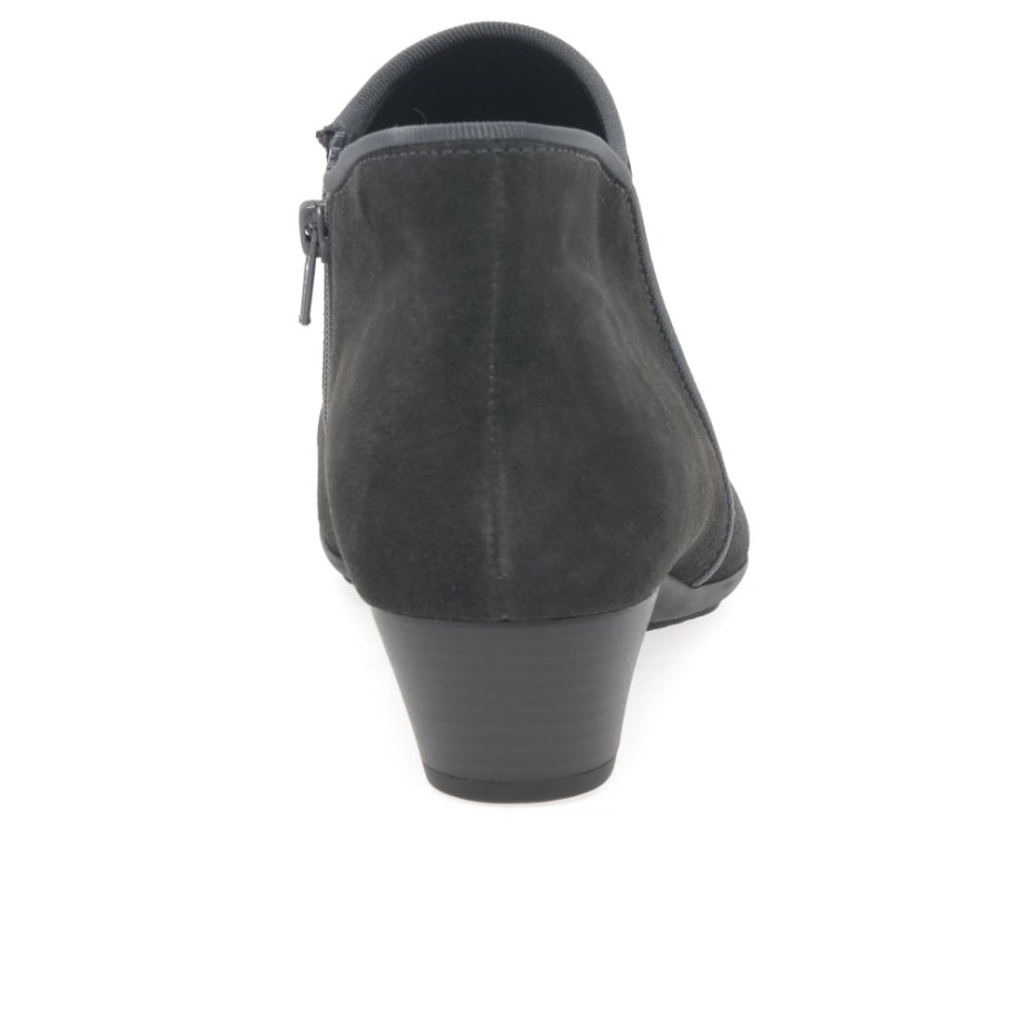 Peper Suède Gabor Trudy Enkellaarzen Voor Dames