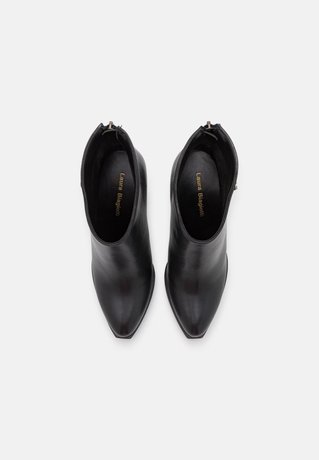 Plateau Enkellaarzen Zwart Gabor