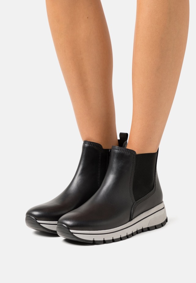 Plateau Laarzen Gabor Wit/zwart