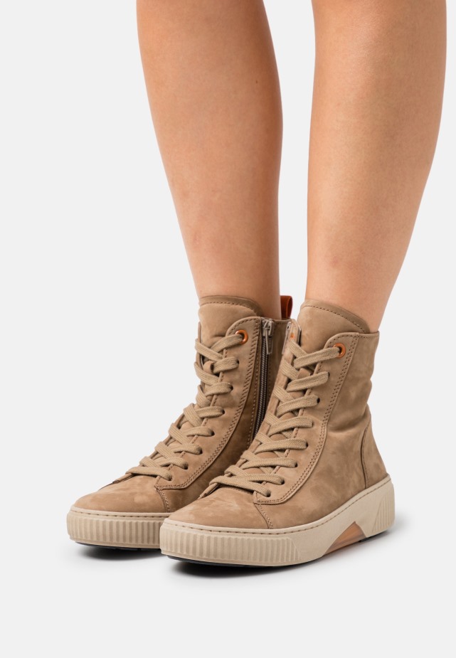 Plateau Laarzen Zwart/wit Gabor