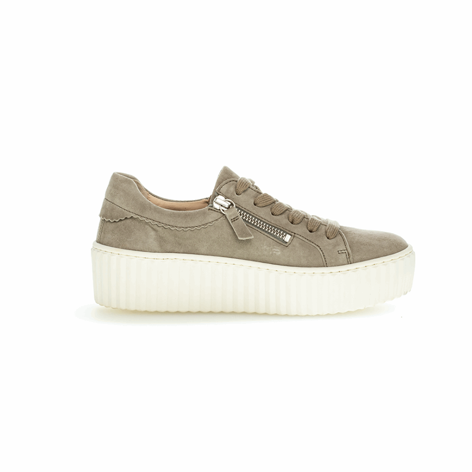 Plateau Sneaker Gabor Beige