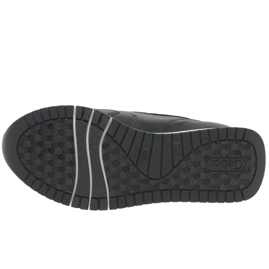 Princess Damessneakers Gabor Zwart/goud