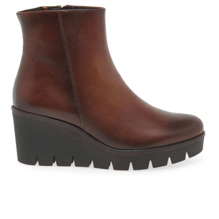 Sattel Gabor Utopia Enkellaarsjes Met Dikke Sleehak Voor Dames