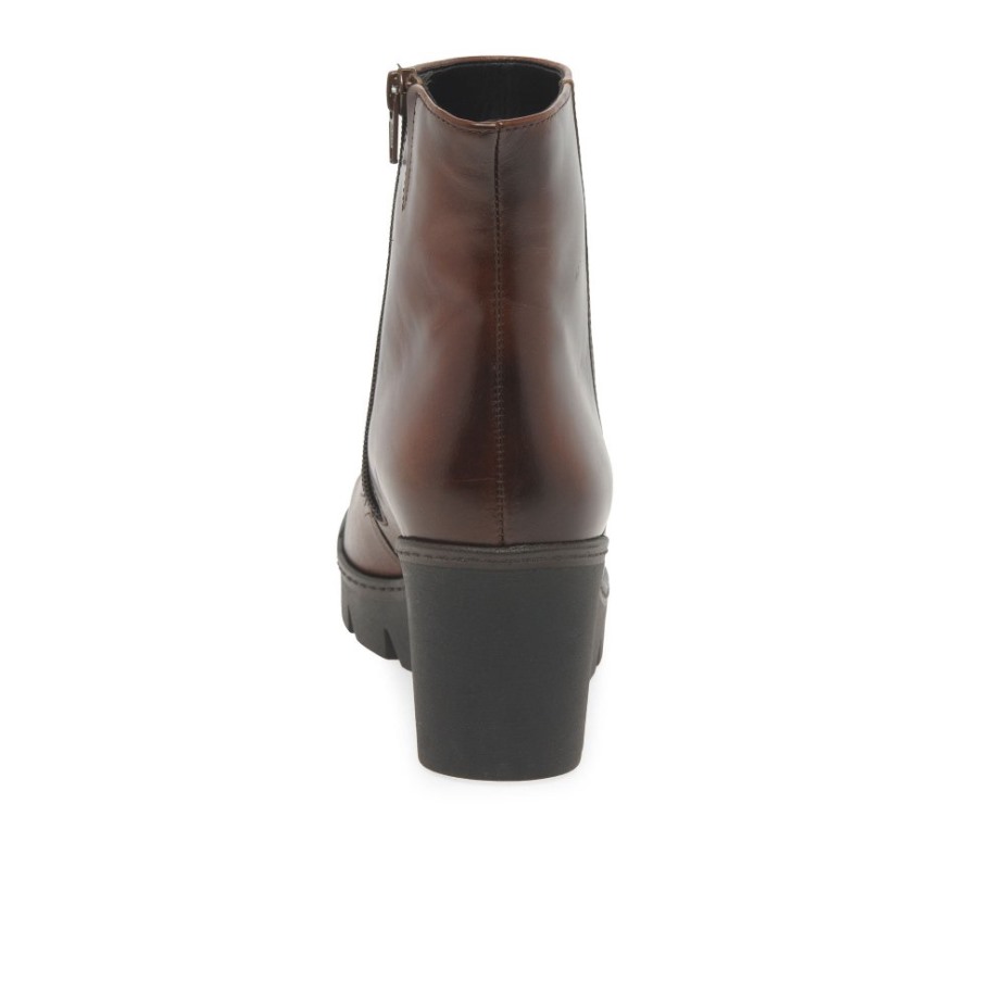 Sattel Gabor Utopia Enkellaarsjes Met Dikke Sleehak Voor Dames