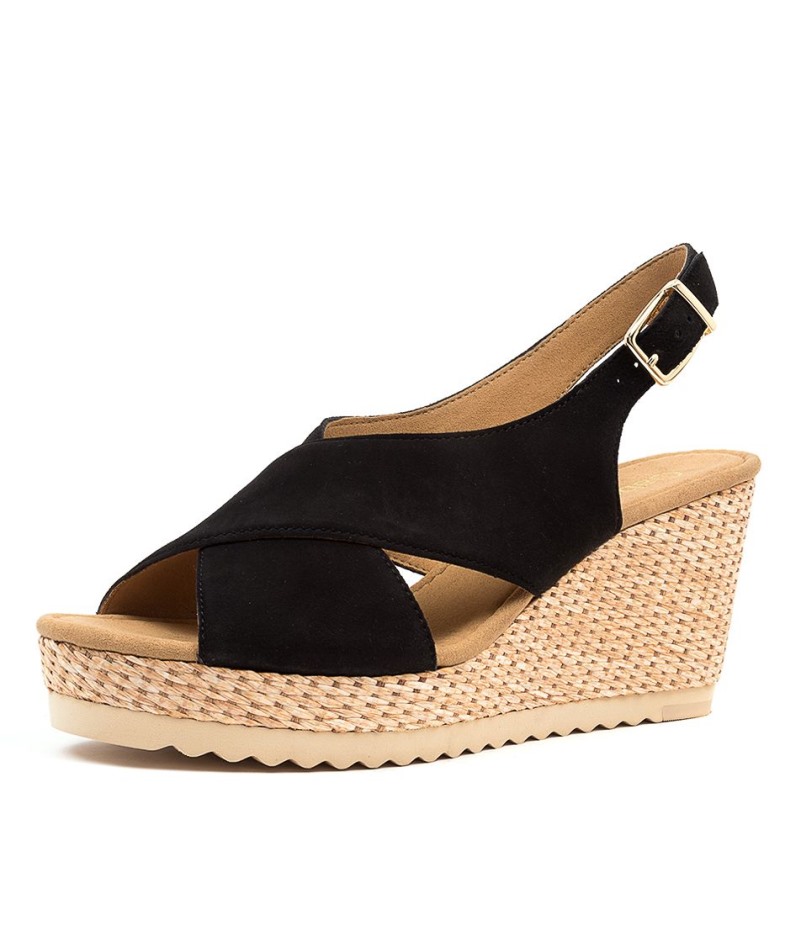 Silas Schwarz Suède Gabor Stijl