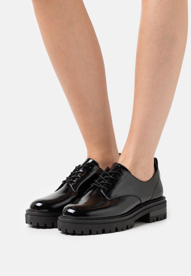 Veterschoenen Zwarte Gabor