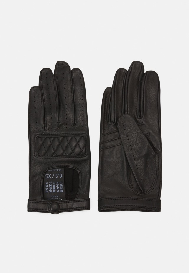 Vintage Zwarte Gabor Leona - Veterhakken