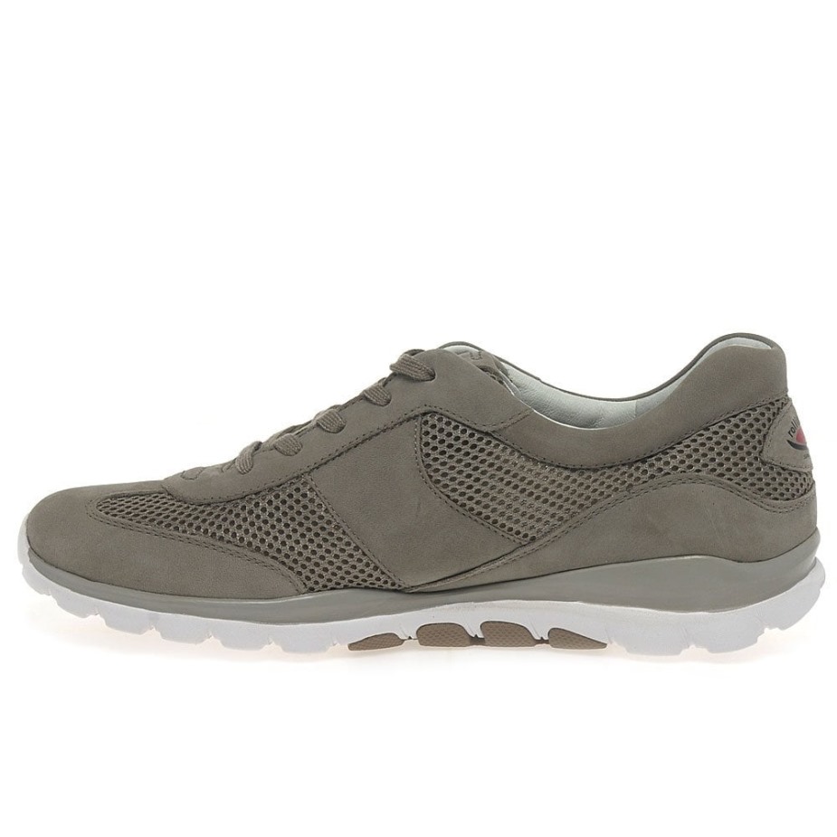 Visone Nubuck Helen Sportschoenen Voor Dames Gabor