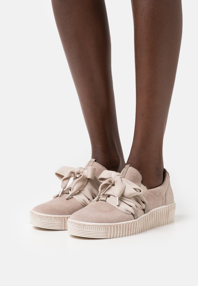 Weiss/silber Sneakers Van Gabor