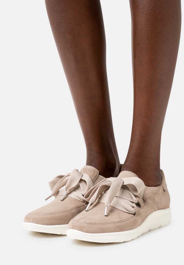 Weiss/silber Sneakers Van Gabor