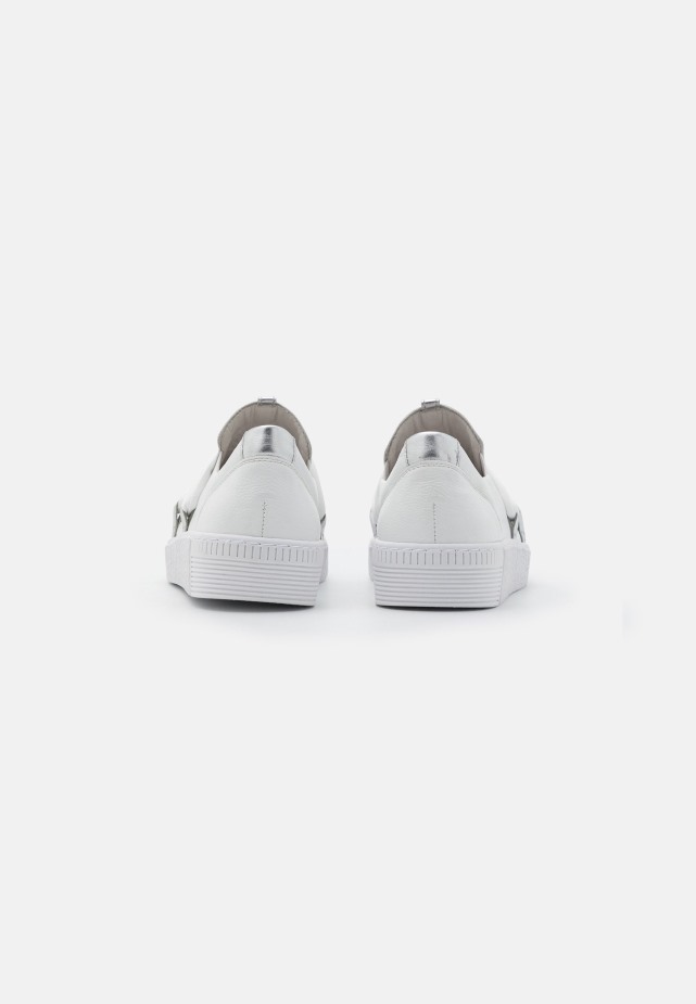 Weiss/silber Sneakers Van Gabor