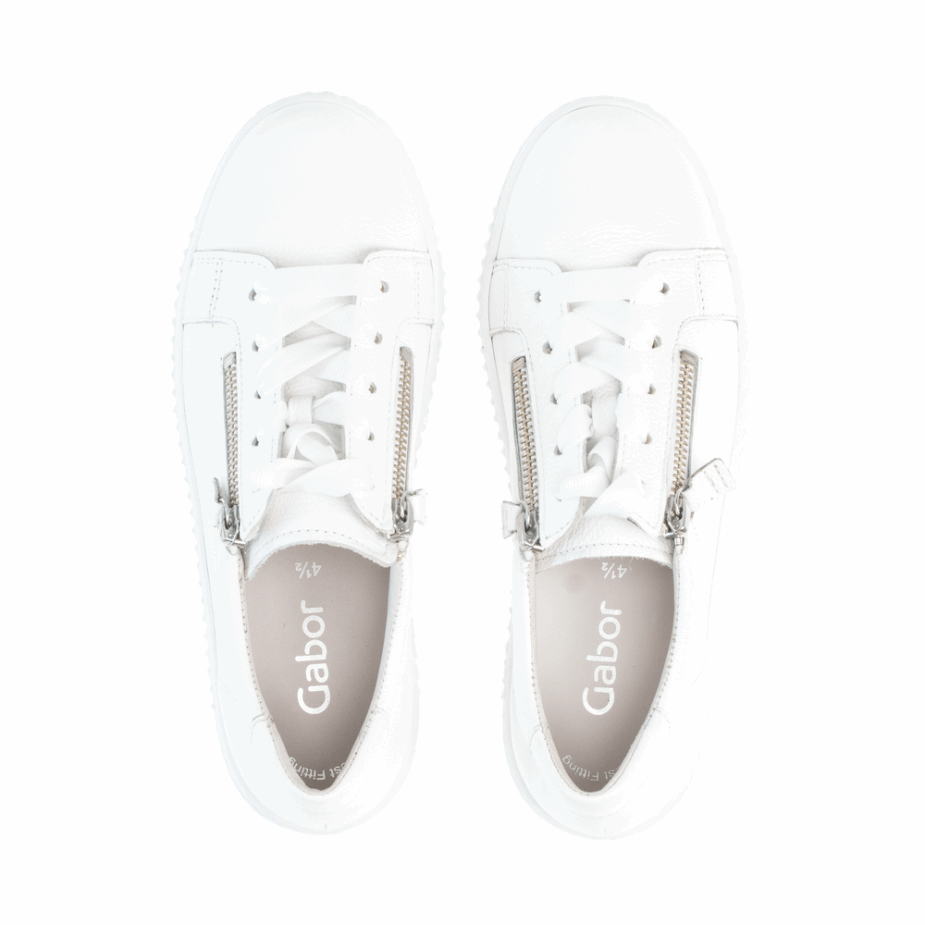 Witte Gabor Sneaker