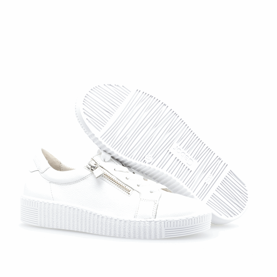 Witte Gabor Sneaker