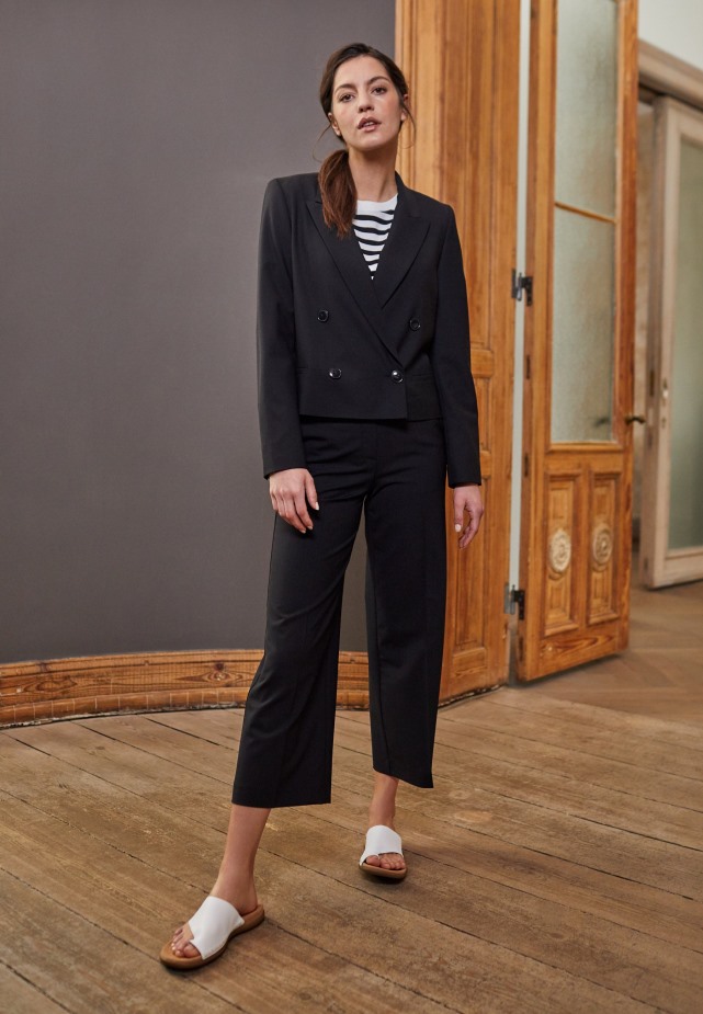 Witte Gabor T-bar Sandalen